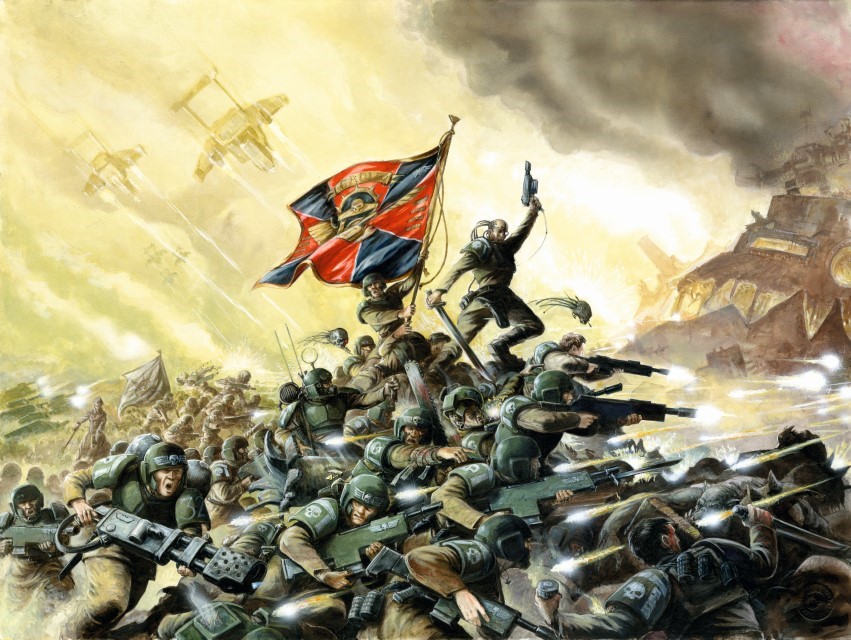 Imperial Guards Cadian regiment