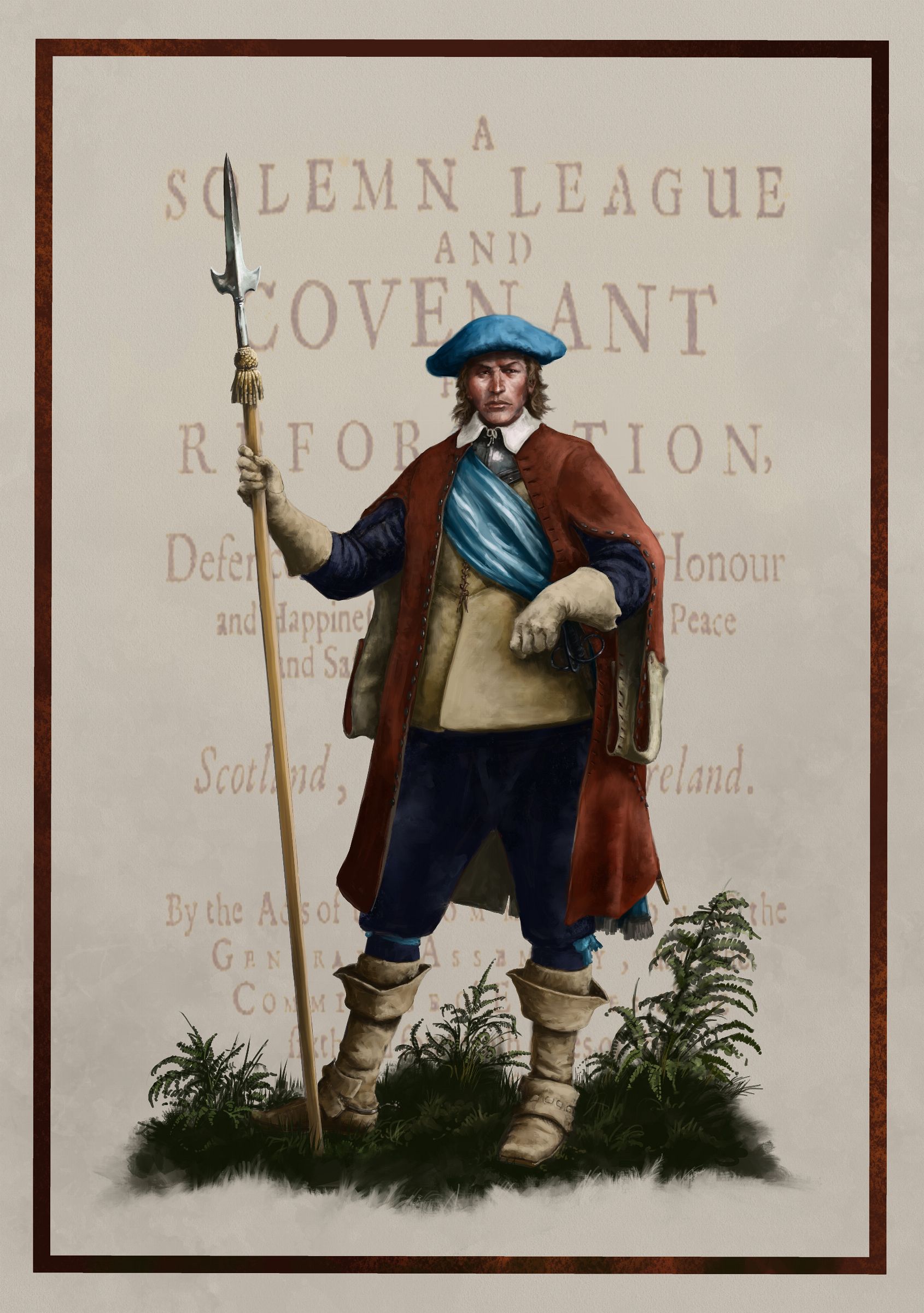 Officer of the Scottish army of the covenant